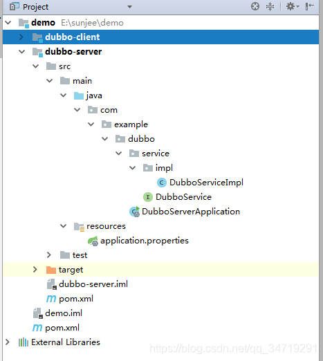 springboot + dubbo + zookeeperֲʽĿ