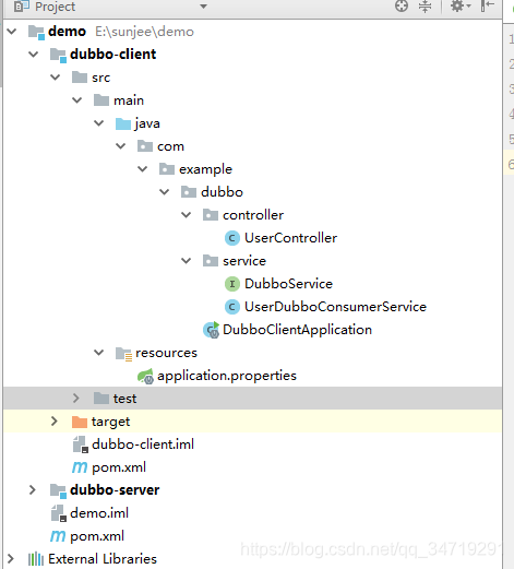 springboot + dubbo + zookeeperֲʽĿ