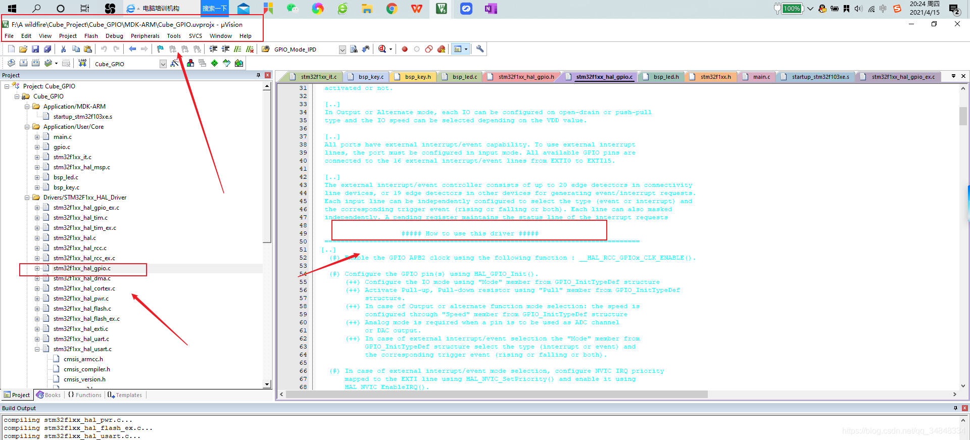 STM32F103_study46STM32 Standard experimental template