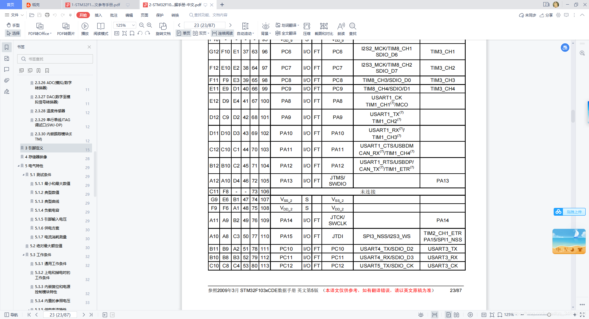 STM32F103_study46STM32 Standard experimental template