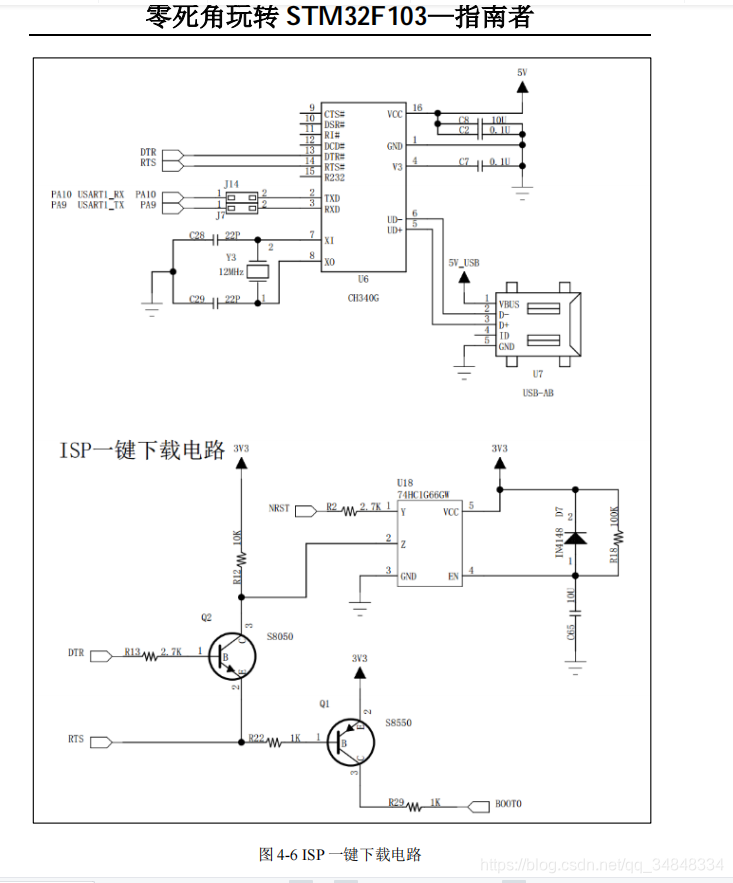 STM32F103_study17Through the serial port to STM32 burn the program