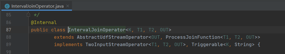 Flink Interval Join源码理解