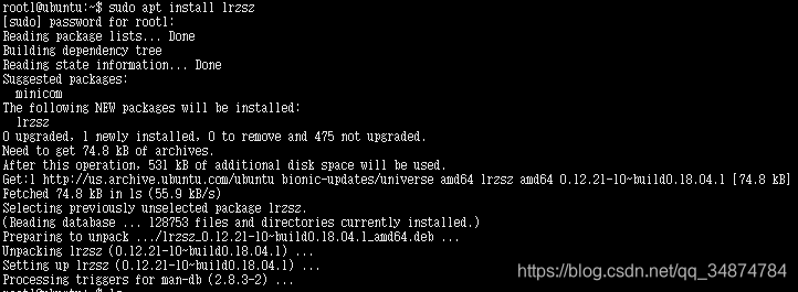 linux ubuntu xshell 拖拽文件
