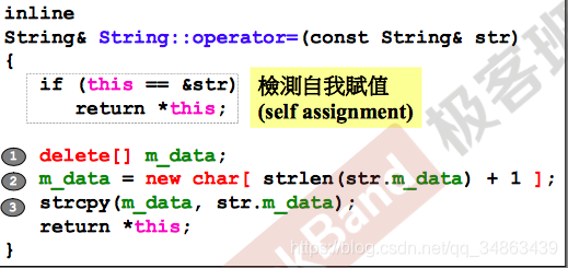 3ڶ class with pointer members  String