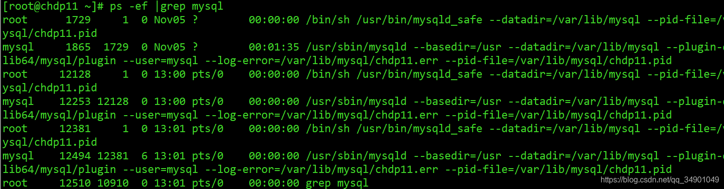 [ERROR] InnoDB: Unable to lock ./ibdata1, error: 11 Could not open or create the system tablespace.