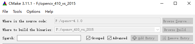 VS2015+opencv4.1.0+contrib+Cmakeϸ÷