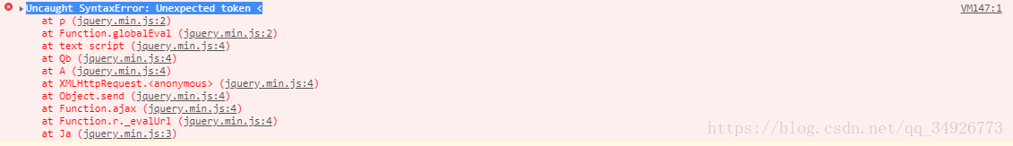 JSPJSUncaught SyntaxError: Unexpected token