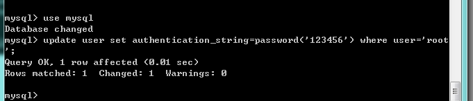 MYSQL1045 mysql Access denied for user root@localhost