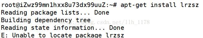 ubuntuϵͳ°װlrzsz֡E: Unable to locate package ...
