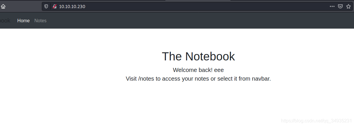 Hack the Box TheNotebook л͸