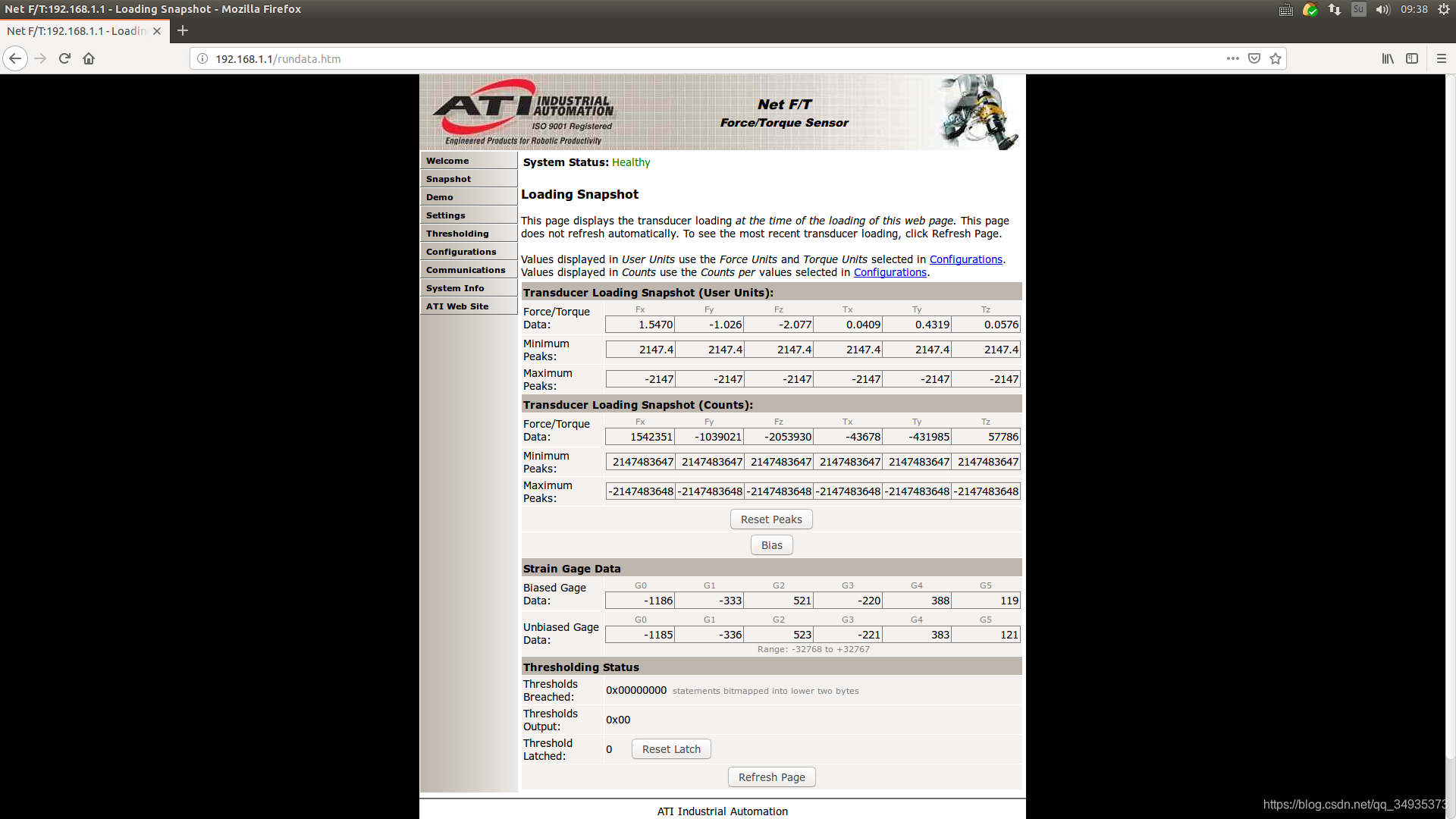 ATI F/T Gamma sensor( ش )  + ʹ˵