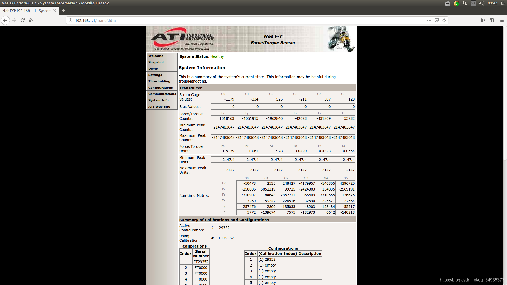 ATI F/T Gamma sensor( ش )  + ʹ˵