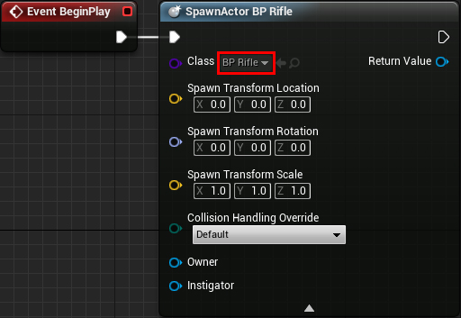 Unreal Engine 4 系列教程 Part 10:制作简单FPS游戏